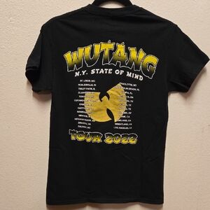 Wu-Tang Clan “N.Y. State of Mind” Tour T-Shirt – 2022 – Size Small